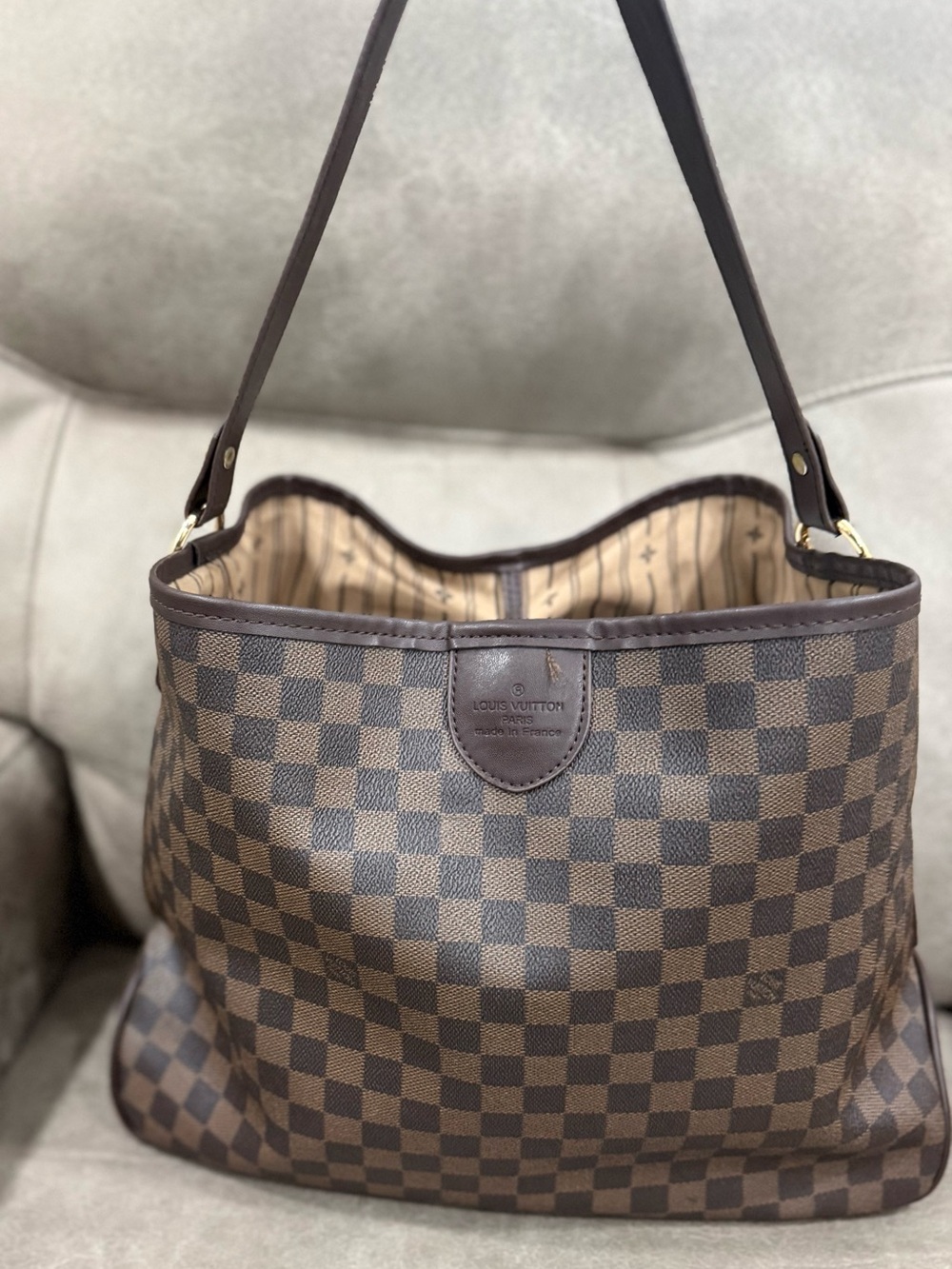 Brown Damier Ebene Canvas woman’s  Tote NOT AUTHENTIC!!!! - Picture 2 of 9